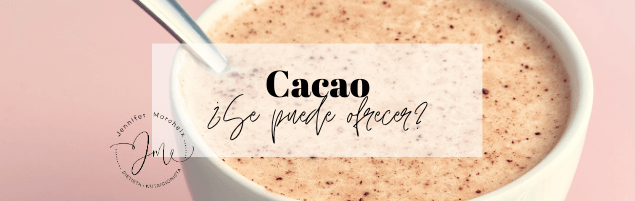 Cacao en niños