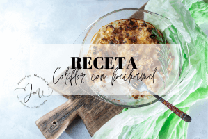 Coliflor con bechamel
