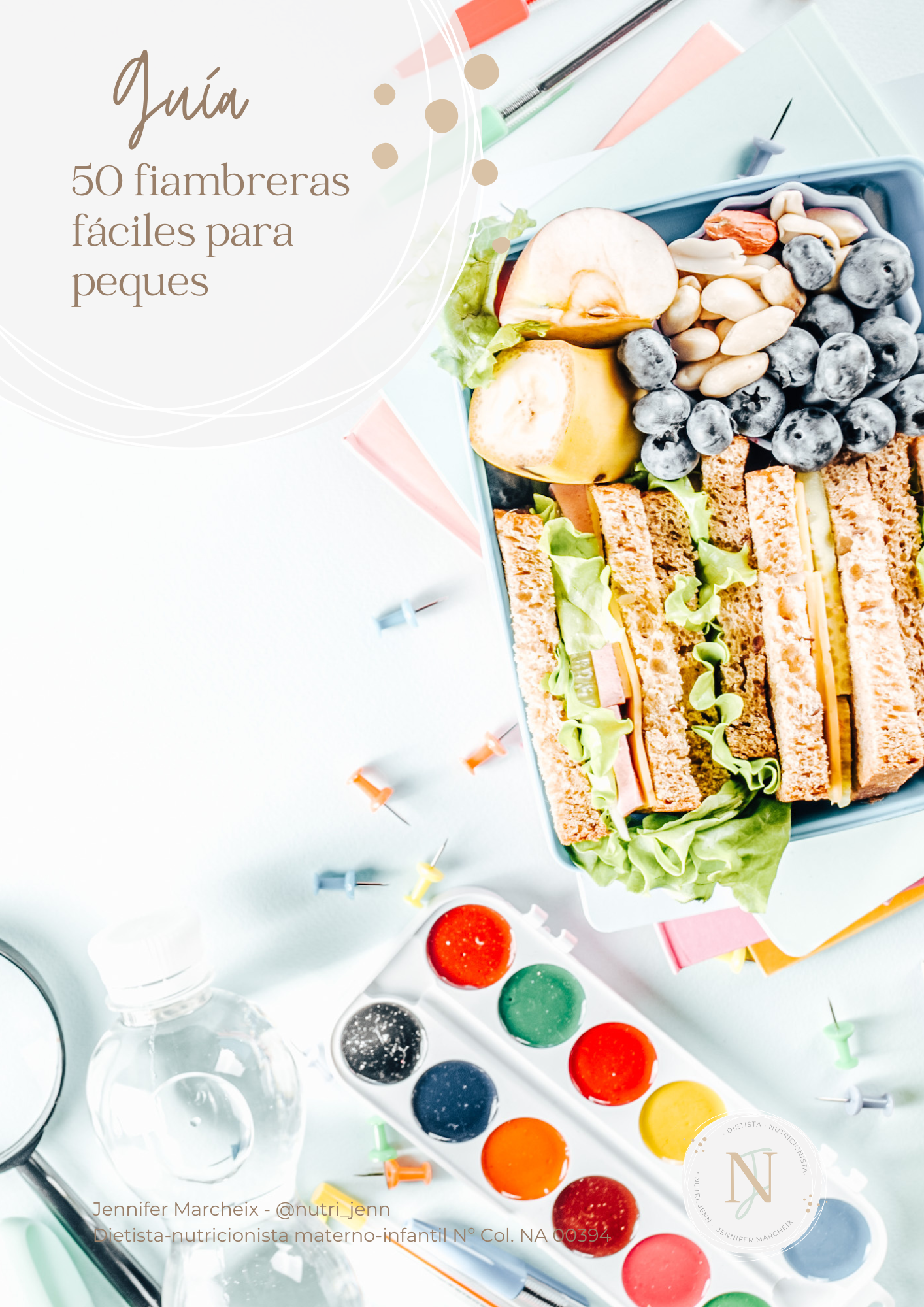 Guía 50 fiambreras fáciles para peques